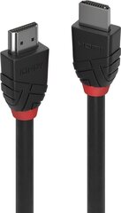 3m High Speed HDMI Кабель, Black Line Lindy 36473 цена и информация | Кабели и провода | 220.lv