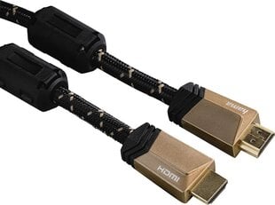 Vads HDMI Premium, Hama / 1,5 m cena un informācija | Kabeļi un vadi | 220.lv