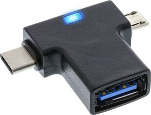 InLine 35804 цена и информация | Адаптеры и USB разветвители | 220.lv
