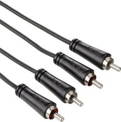 Провод 2 x RCA --> 2 x RCA, Hama / 10 м, 00122275 цена и информация | Кабели и провода | 220.lv