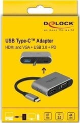 Delock 64074 цена и информация | Адаптеры и USB разветвители | 220.lv