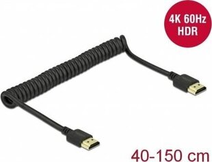 Delock 84967, HDMI, 40/150 cm cena un informācija | Kabeļi un vadi | 220.lv