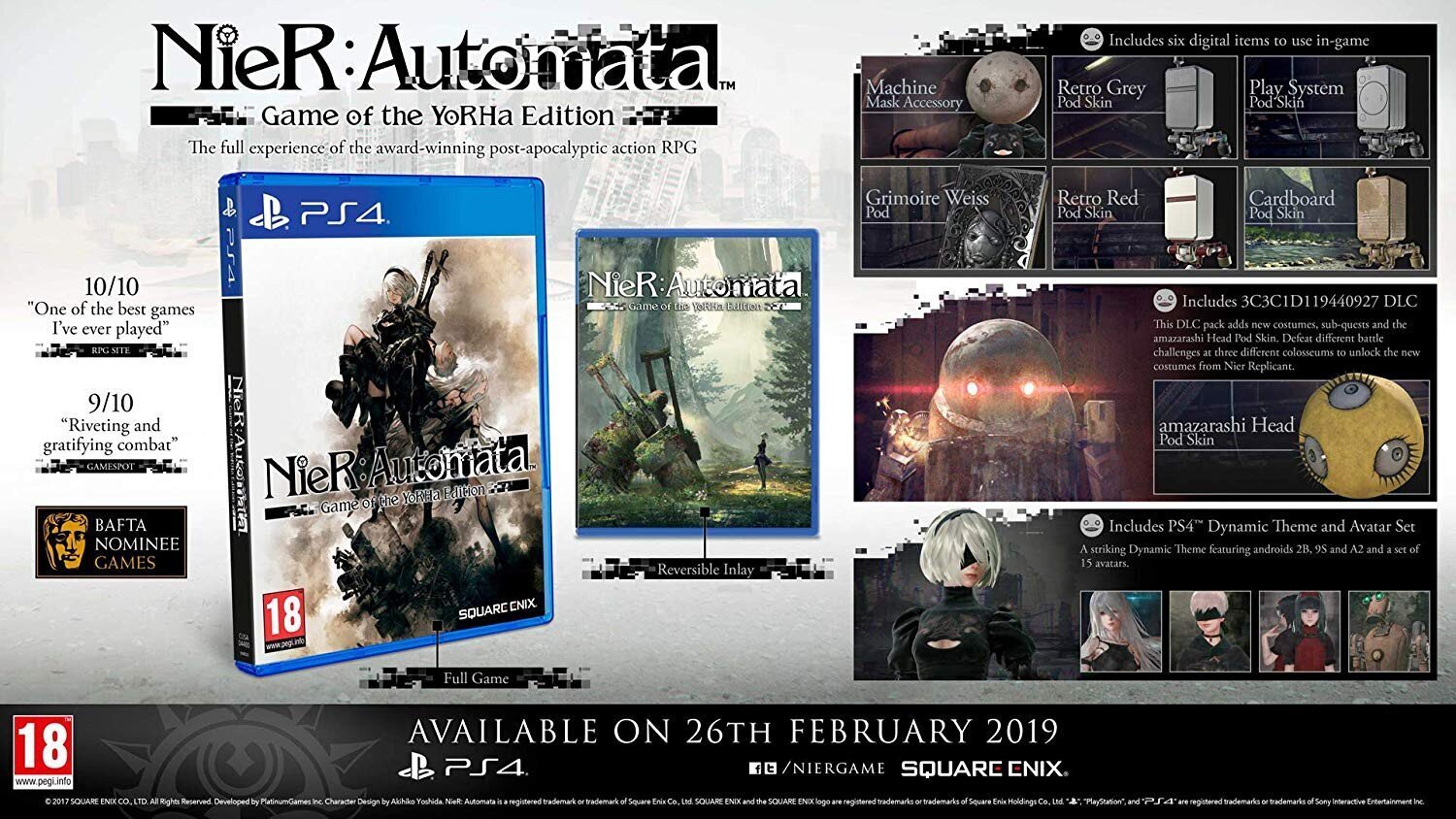 PS4, NieR: Automata цена и информация | Datorspēles | 220.lv