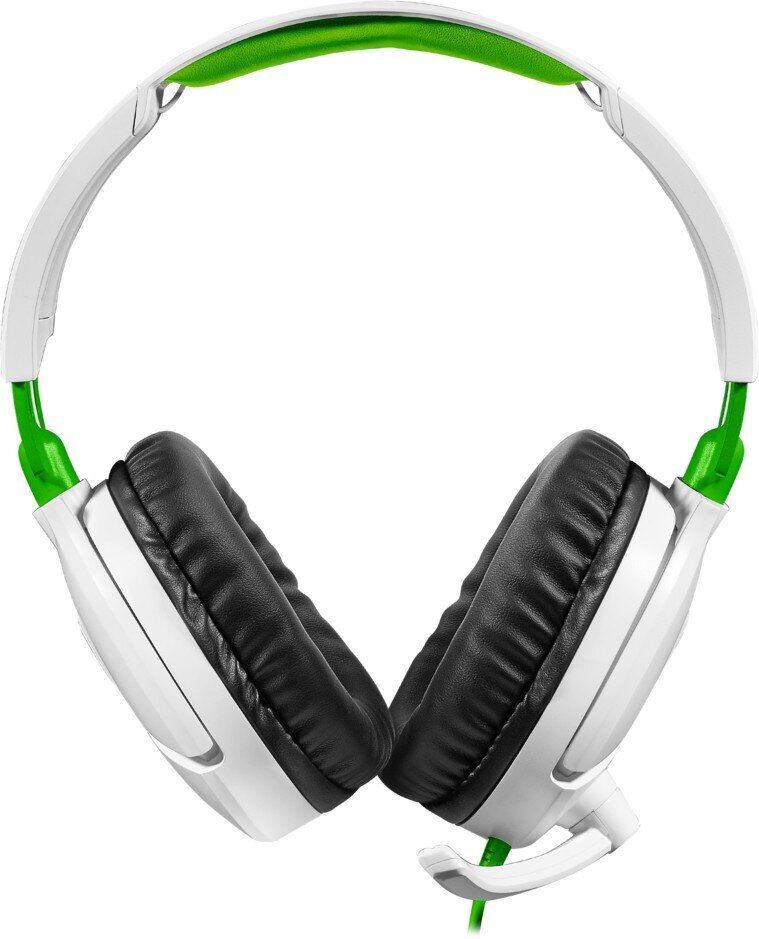 Austiņas Turtle Beach headset Recon 70X, baltas/zaļas cena un informācija | Austiņas | 220.lv