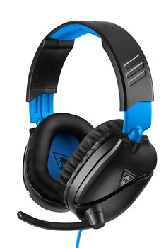 Austiņas Turtle Beach headset Recon 70P, melnas/zilas cena un informācija | Austiņas | 220.lv