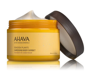 Увлажняющий крем для тела Ahava Deadsea Plants Caressing Body Sorbet, 350 мл цена и информация | Кремы, лосьоны для тела | 220.lv