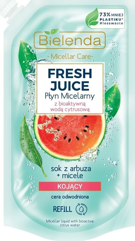 Attīrošs micelārais ūdens Bielenda Fresh Juice, 500 ml цена и информация | Sejas ādas kopšana | 220.lv