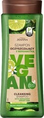 Matu šampūns taukainiem matiem Joanna Vegan, 300 ml cena un informācija | Šampūni | 220.lv