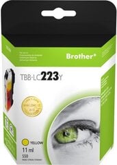 Картриджи для струйных принтеров TB TBB-LC223Y цена и информация | Картриджи для струйных принтеров | 220.lv