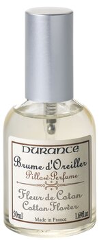 Постельные духи Durance Pillow Perfume Cotton Flower, 50 мл цена и информация | Ароматы для дома | 220.lv