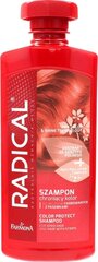 Šampūns krāsotiem matiem Farmona Radical, 500 ml cena un informācija | Šampūni | 220.lv