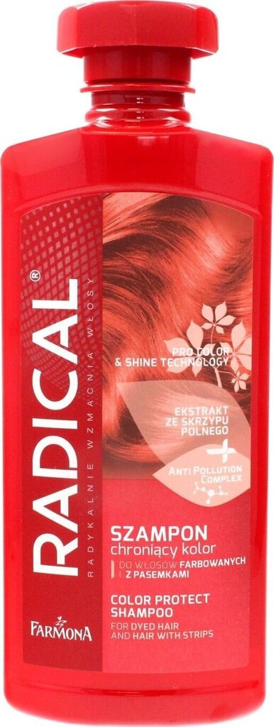 Šampūns krāsotiem matiem Farmona Radical, 500 ml цена и информация | Šampūni | 220.lv