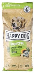 Happy Dog корм для взрослых собак с бараниной и рисом NaturCroq Lamm&Reis 15 кг цена и информация | Сухой корм для собак | 220.lv