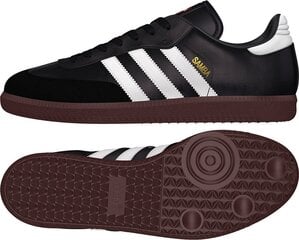 Футбольные бутсы Adidas Samba IN M 019000, 43942 цена и информация | Футбольные бутсы Adidas Nemeziz 19.4 In J, зеленые | 220.lv