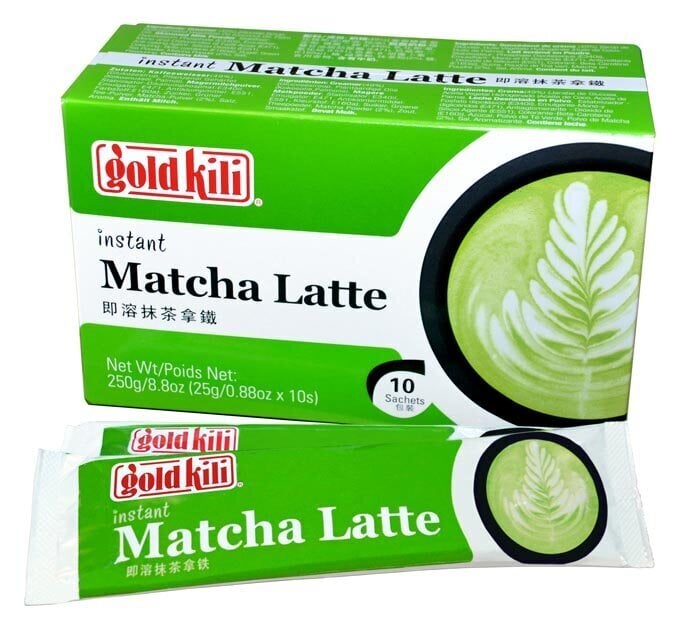 MATCHA LATTE, Gatavs Zaļās tējas piena dzēriens, 10x25g цена и информация | Tēja | 220.lv