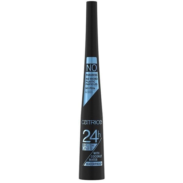 Ūdensnoturīgs acu kontūrzīmulis Catrice 24h 3 ml, 010 Ultra Black цена и информация | Acu ēnas, skropstu tušas, zīmuļi, serumi | 220.lv