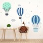 Interjera uzlīme Zilonis un gaisa baloni цена и информация | Dekoratīvās uzlīmes | 220.lv