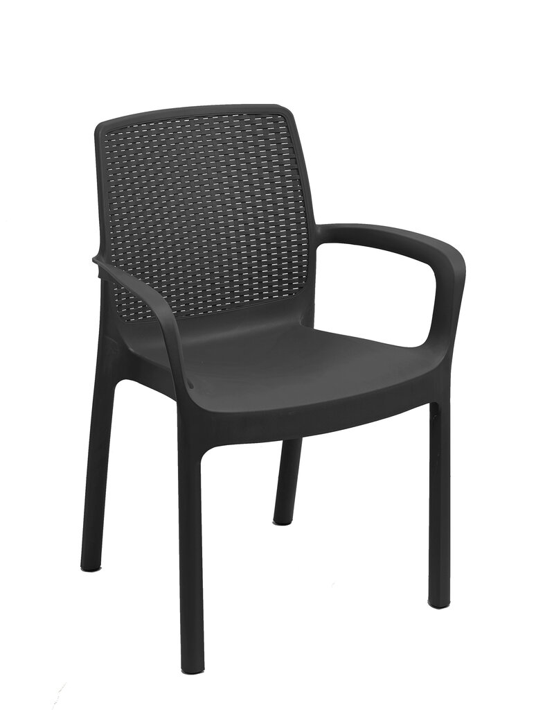 Āra krēsls Progarden Regina, pelēks cena un informācija | Dārza krēsli | 220.lv