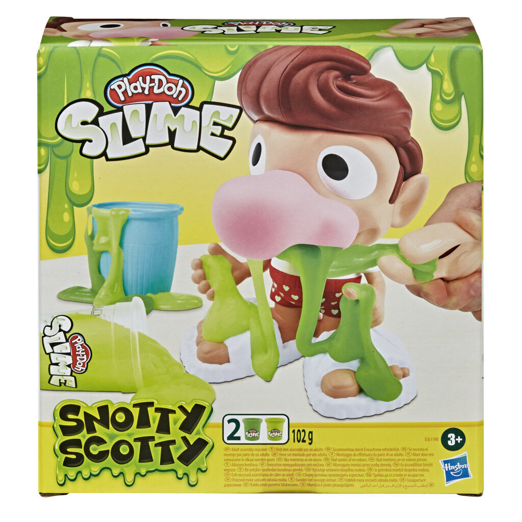 Komplekts Hasbro Play-Doh Slime Snotty Scotty cena un informācija | Attīstošās rotaļlietas | 220.lv