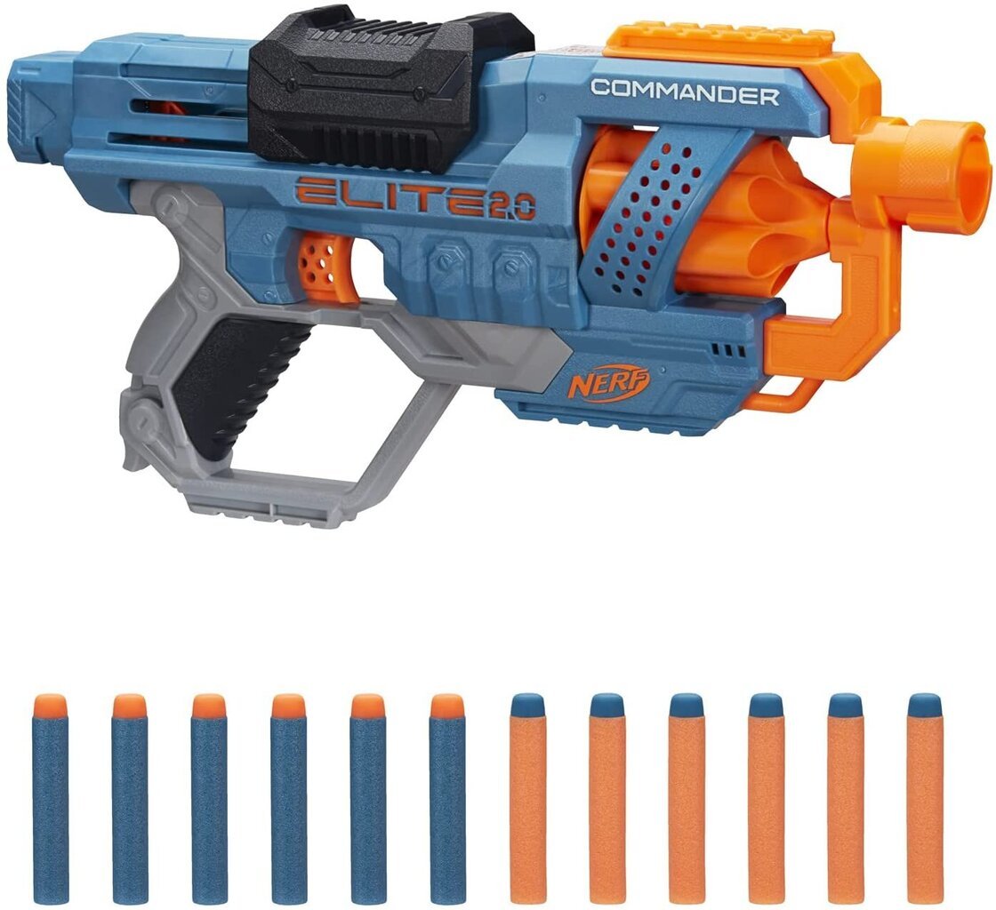 Šautene-blasteris Hasbro Nerf Elite 2.0 Commander RC 6 цена и информация | Rotaļlietas zēniem | 220.lv