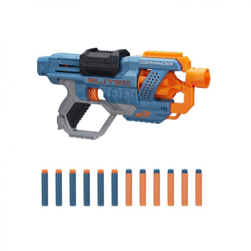 Šautene-blasteris Hasbro Nerf Elite 2.0 Commander RC 6 cena un informācija | Rotaļlietas zēniem | 220.lv