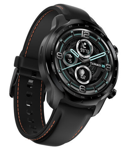 TicWatch Pro 3 GPS NFC, Shadow Black cena un informācija | Viedpulksteņi (smartwatch) | 220.lv