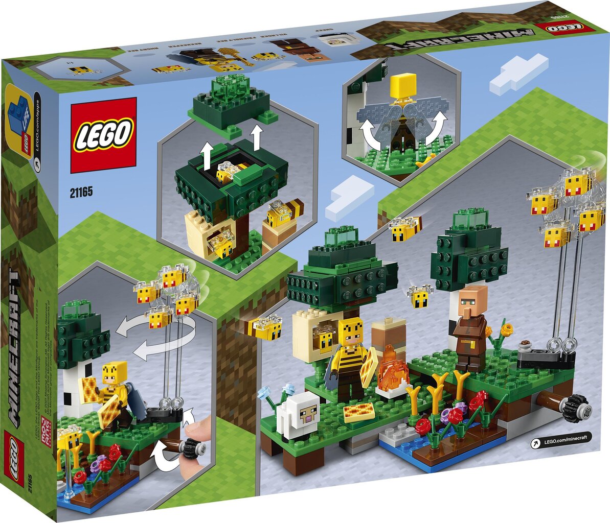 21165 LEGO® Minecraft Biškopība цена | 220.lv