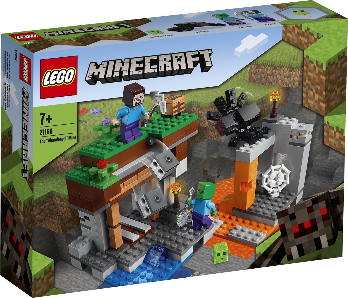 21166 LEGO® Minecraft Pamesta raktuve цена и информация | Konstruktori | 220.lv