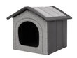 Guļvieta-būda Hobbydog Inari Grey, 38x32 cm цена и информация | Suņu gultas, spilveni, būdas | 220.lv