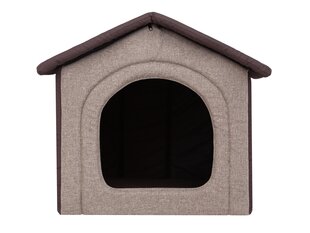 Guļvieta-būda Hobbydog Inari Cappuccino Brown, 38x32 cm cena un informācija | Suņu gultas, spilveni, būdas | 220.lv