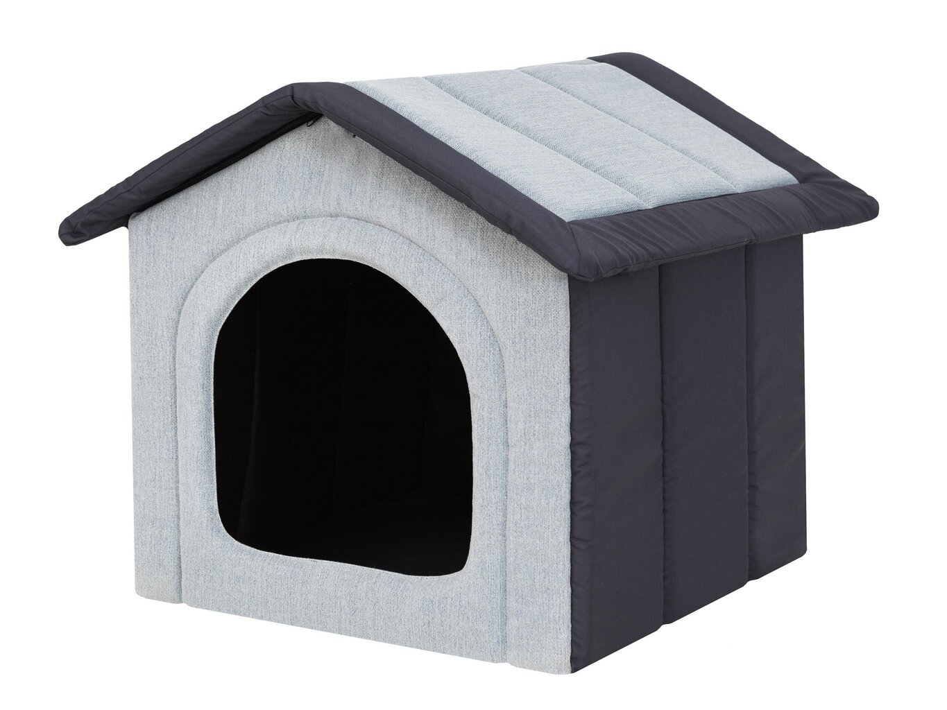 Guļvieta-būda Hobbydog Inari Grey Dark Blue, 38x32 cm cena un informācija | Suņu gultas, spilveni, būdas | 220.lv