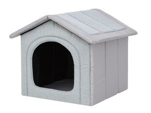 Guļvieta-būda Hobbydog Inari Dove Grey, 38x32 cm cena un informācija | Suņu gultas, spilveni, būdas | 220.lv