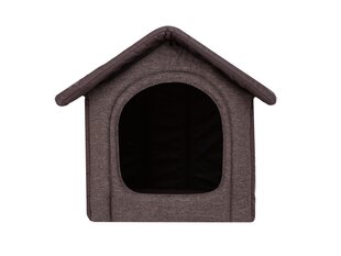 Лежак-конура Hobbydog Inari Brown Eco, 44x38 см цена и информация | Лежаки, домики | 220.lv