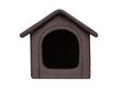 Guļvieta-būda Hobbydog Inari Brown Eco, 44x38 cm цена и информация | Suņu gultas, spilveni, būdas | 220.lv