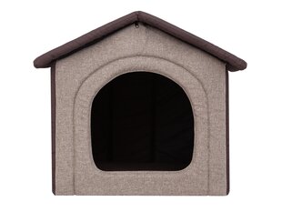 Guļvieta-būda Hobbydog Inari Cappuccino Brown, 44x38 cm cena un informācija | Suņu gultas, spilveni, būdas | 220.lv