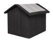 Guļvieta-būda Hobbydog Inari Light Grey Black, 52x46 cm cena un informācija | Suņu gultas, spilveni, būdas | 220.lv