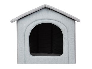 Guļvieta-būda Hobbydog Inari Dove Grey, 52x46 cm cena un informācija | Suņu gultas, spilveni, būdas | 220.lv