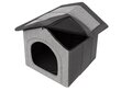 Guļvieta-būda Hobbydog Inari Grey, 60x55 cm cena un informācija | Suņu gultas, spilveni, būdas | 220.lv
