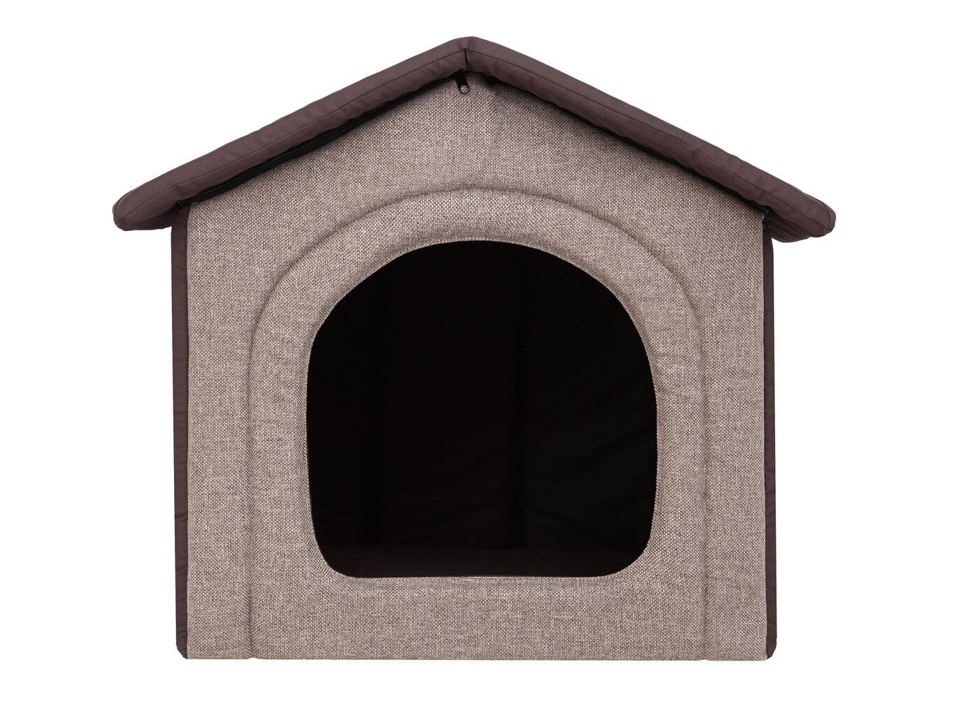 Guļvieta-būda Hobbydog Inari Cappuccino Brown, 76x62 cm cena un informācija | Suņu gultas, spilveni, būdas | 220.lv