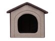 Guļvieta-būda Hobbydog Inari Cappuccino Brown, 76x62 cm цена и информация | Suņu gultas, spilveni, būdas | 220.lv