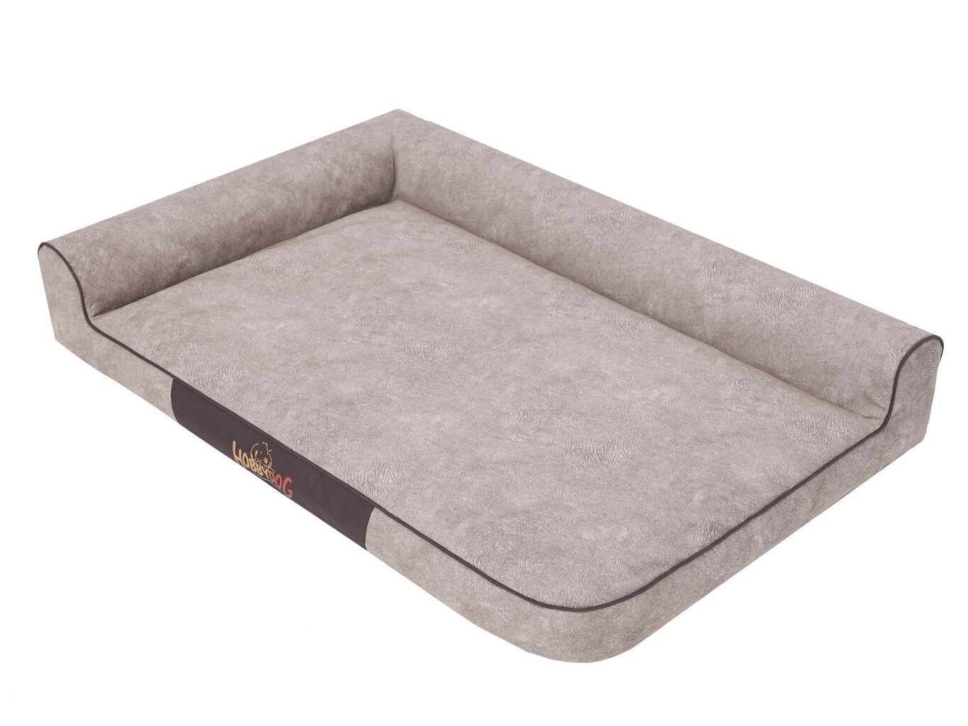 Hobbydog guļvieta Best Beige L, 80x53x18 cm цена и информация | Suņu gultas, spilveni, būdas | 220.lv