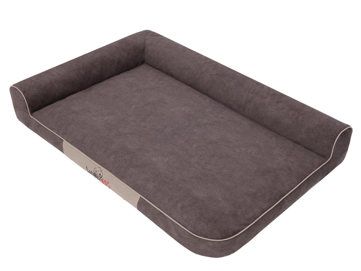 Hobbydog guļvieta Best Brown L, 80x53x18 cm цена и информация | Suņu gultas, spilveni, būdas | 220.lv