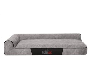 Hobbydog лежак Best Grey XL, 100x66x18 см цена и информация | Лежаки, домики | 220.lv