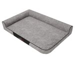 Hobbydog лежак Best Grey XXL, 115x80x18 см