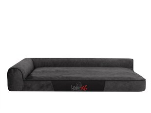 Hobbydog лежак Best Black XXL, 115x80x18 см цена и информация | Лежаки, домики | 220.lv