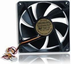 Gembird 90 mm PC case fan Ball bearing cena un informācija | Datora ventilatori | 220.lv