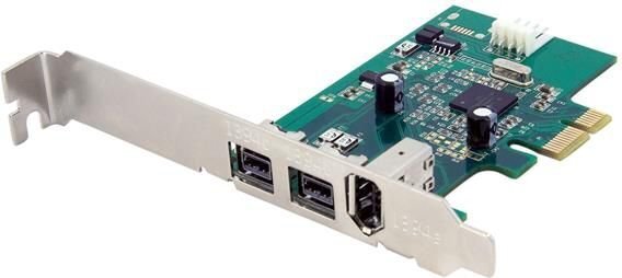 StarTech FireWire to PCIe (PEX1394B3) cena un informācija | Kontrolieri | 220.lv