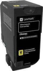 Lexmark 74C20YE цена и информация | Картриджи для лазерных принтеров | 220.lv