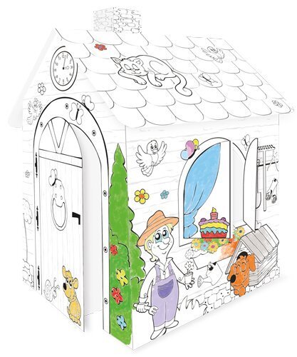Papīra māja Mochtoys цена и информация | Bērnu rotaļu laukumi, mājiņas | 220.lv