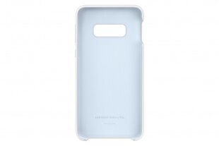 Maciņš aizmugurējais Samsung       Galaxy S10e Silicone Cover EF-PG970TWEGWW    White cena un informācija | Telefonu vāciņi, maciņi | 220.lv